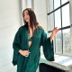 Женский халат-кимоно короткий